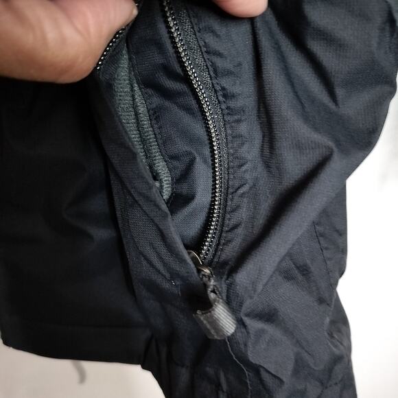 M824)The North Face Boys Full Zip Gray Black Dryvent Hoodie Jacket S 7/8 NFA3NNV - Picture 6 of 8